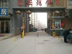 单县章丘广告道闸门，济南车牌自动识别机